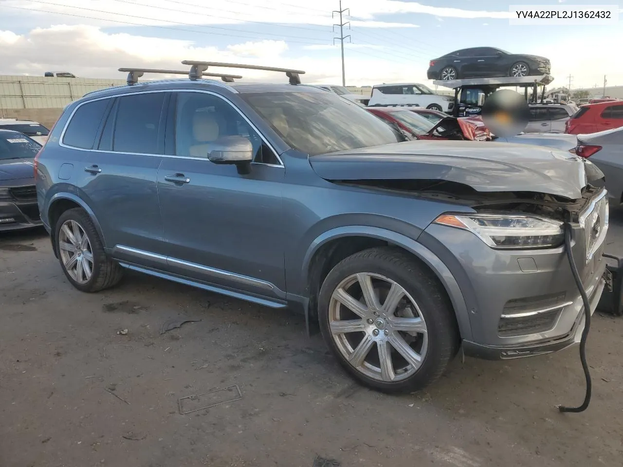 YV4A22PL2J1362432 2018 Volvo Xc90 T6