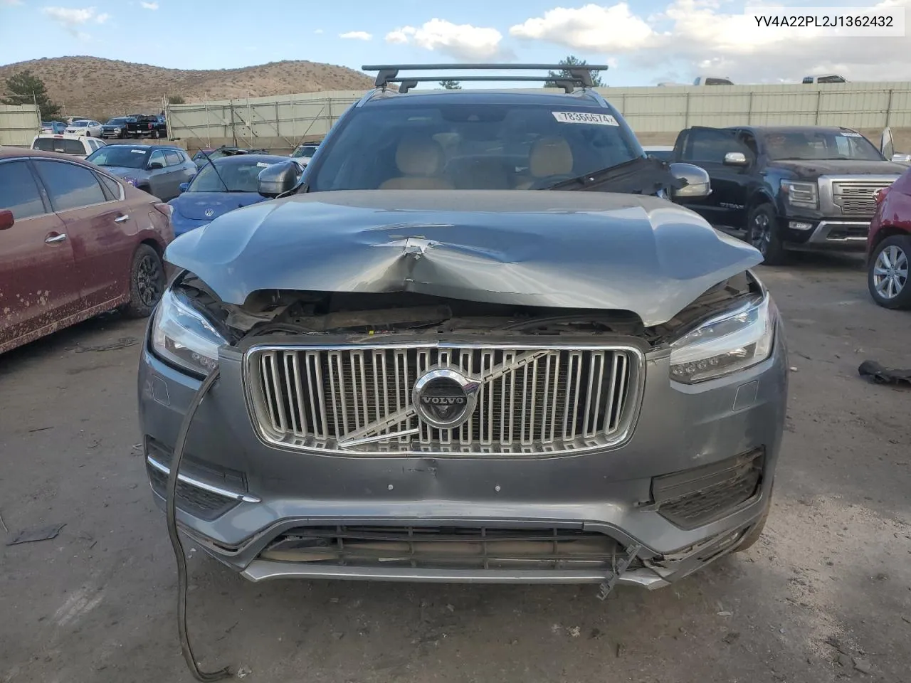 YV4A22PL2J1362432 2018 Volvo Xc90 T6