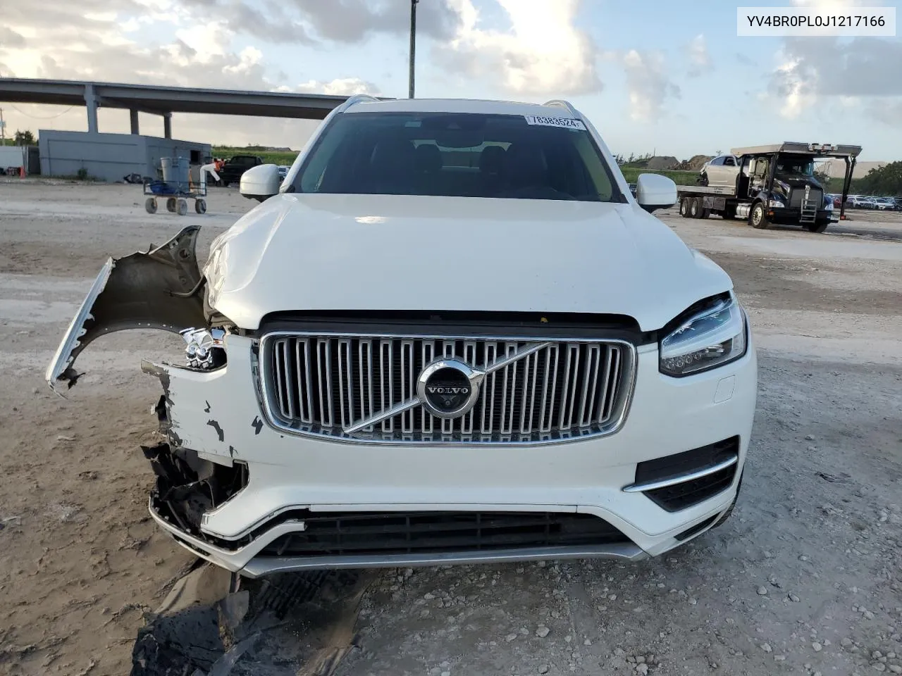 2018 Volvo Xc90 T8 VIN: YV4BR0PL0J1217166 Lot: 78383524