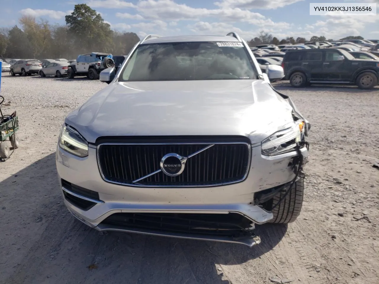 2018 Volvo Xc90 T5 VIN: YV4102KK3J1356546 Lot: 78831874