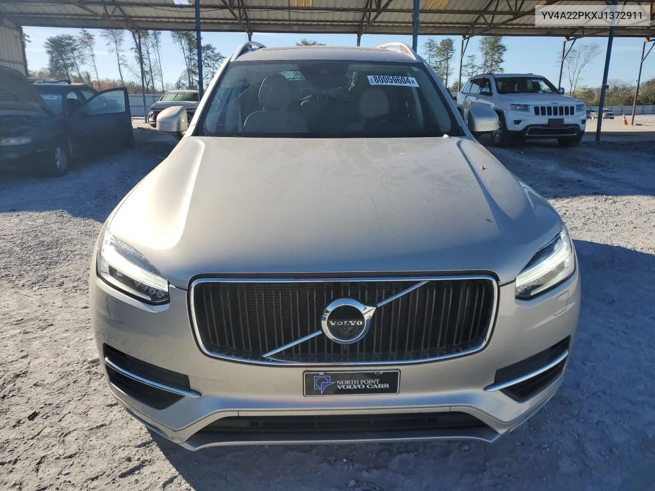 2018 Volvo Xc90 T6 VIN: YV4A22PKXJ1372911 Lot: 80059604