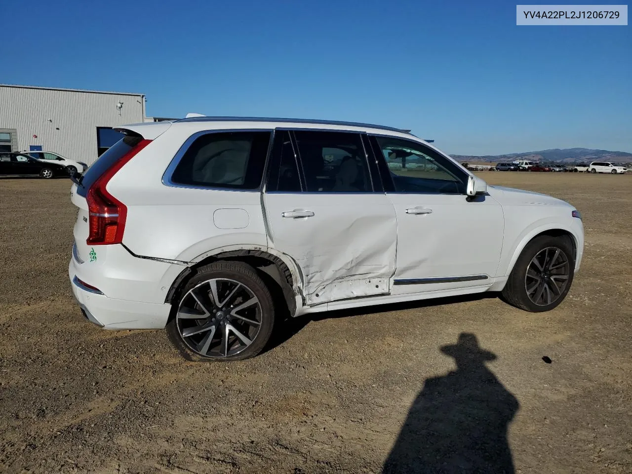 2018 Volvo Xc90 T6 VIN: YV4A22PL2J1206729 Lot: 80166224