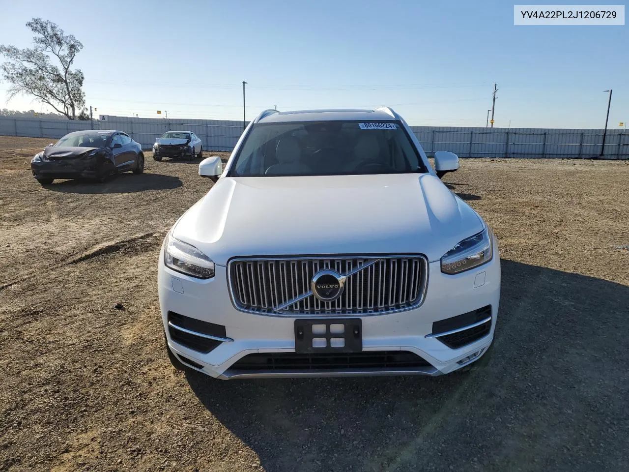 2018 Volvo Xc90 T6 VIN: YV4A22PL2J1206729 Lot: 80166224