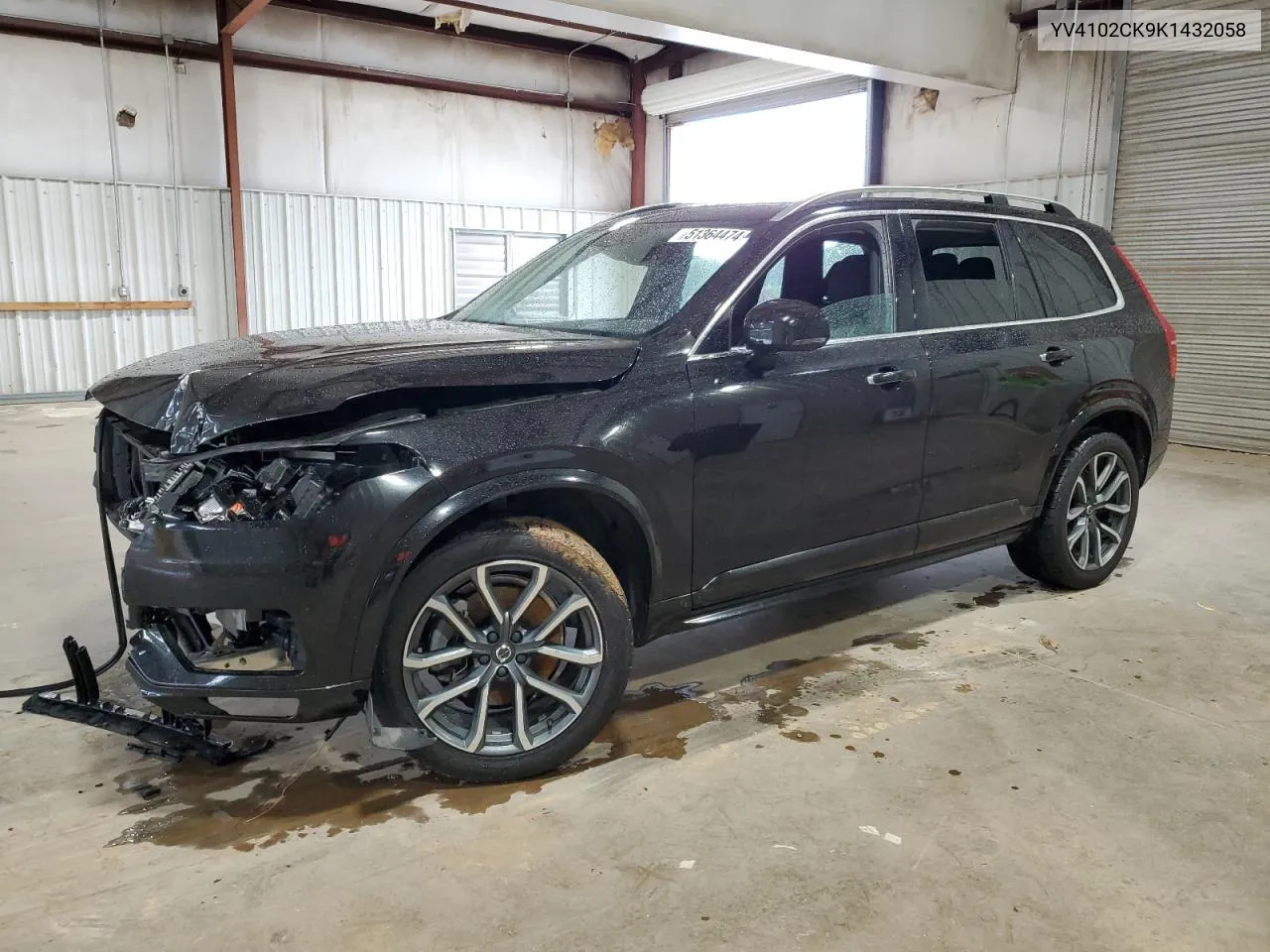 2019 Volvo Xc90 T5 Momentum VIN: YV4102CK9K1432058 Lot: 51364474