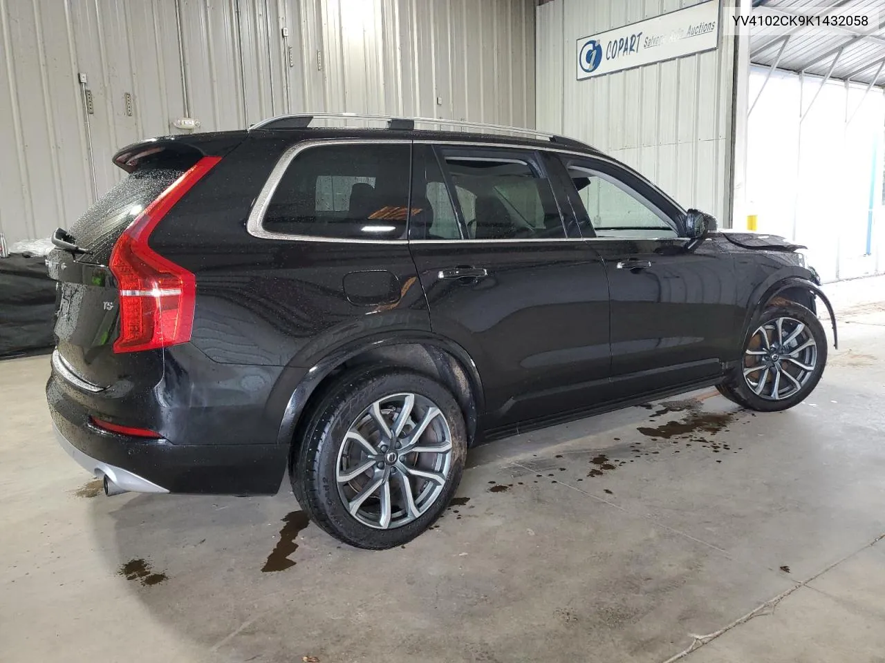 2019 Volvo Xc90 T5 Momentum VIN: YV4102CK9K1432058 Lot: 51364474