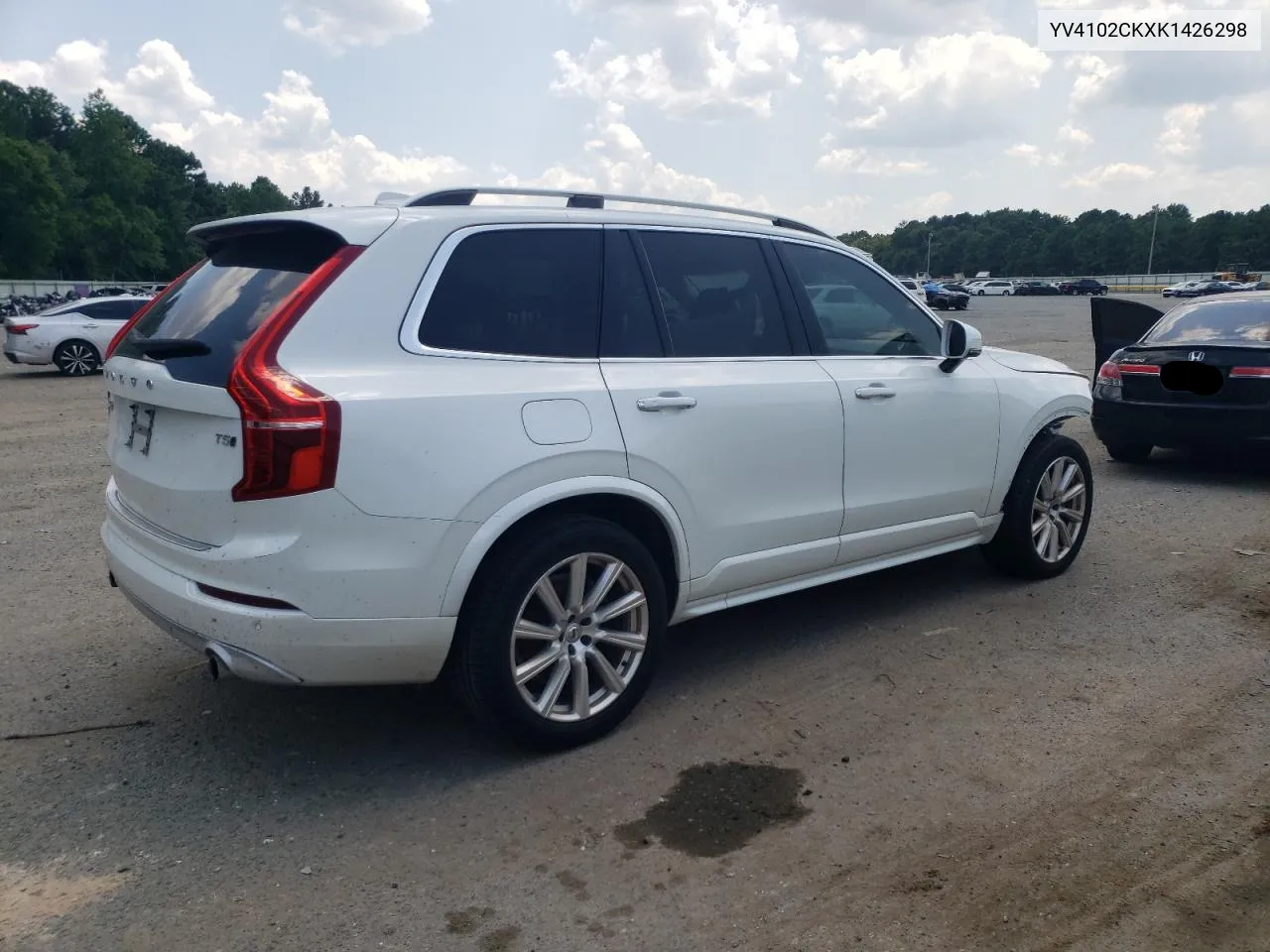 YV4102CKXK1426298 2019 Volvo Xc90 T5 Momentum