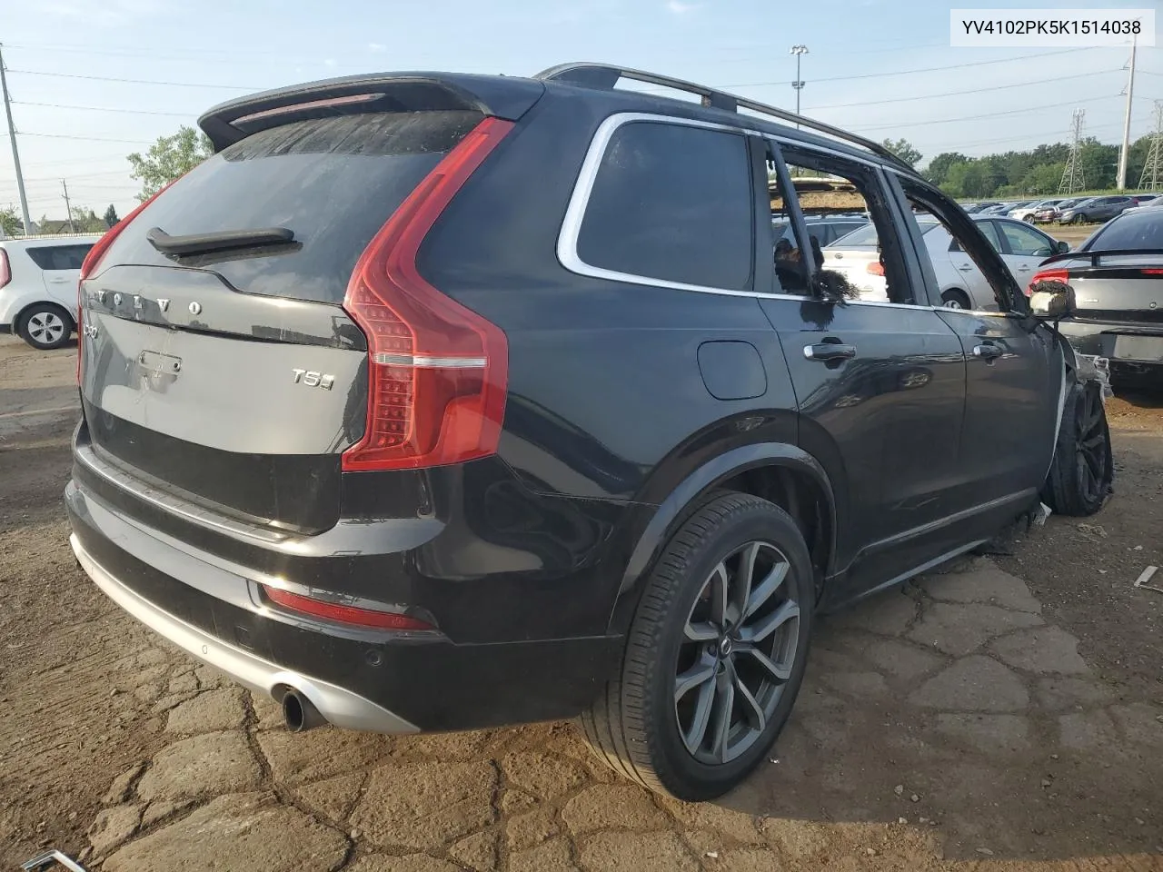 YV4102PK5K1514038 2019 Volvo Xc90 T5 Momentum