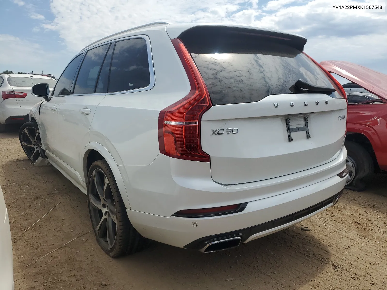 YV4A22PMXK1507548 2019 Volvo Xc90 T6 R-Design