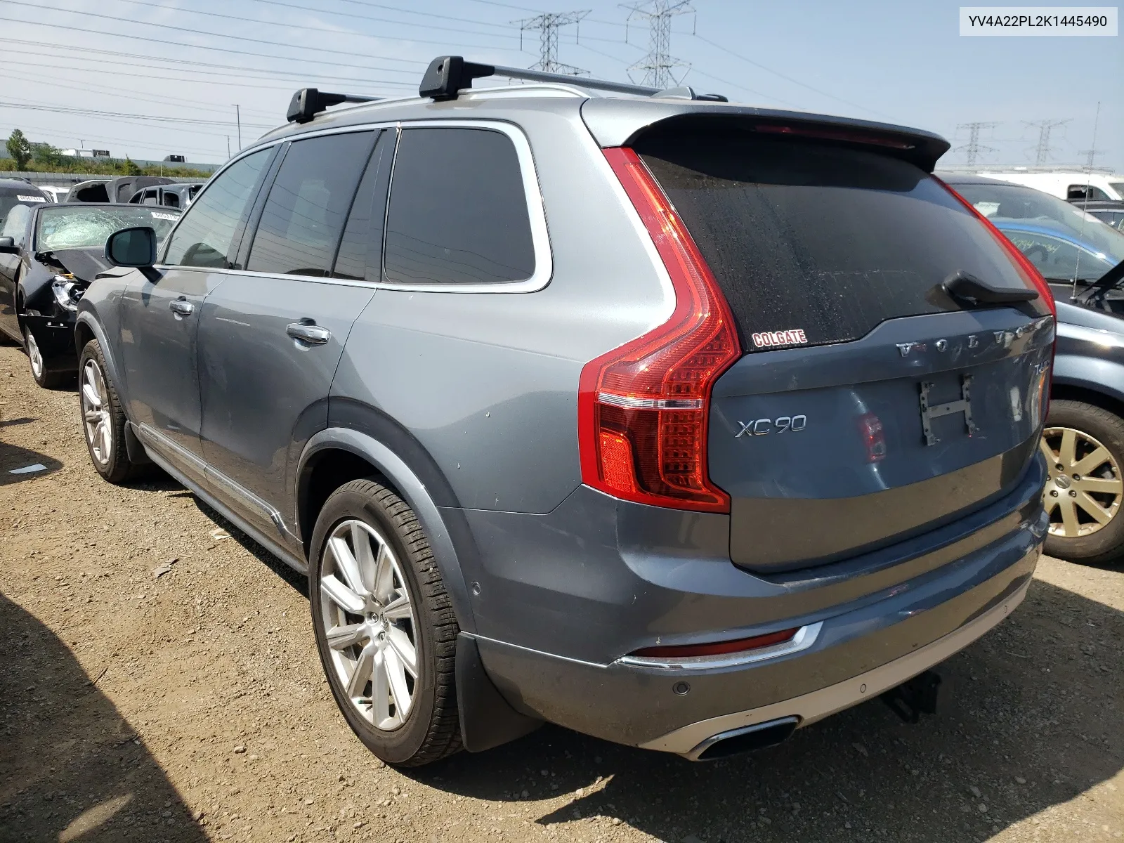 2019 Volvo Xc90 T6 Inscription VIN: YV4A22PL2K1445490 Lot: 68276374