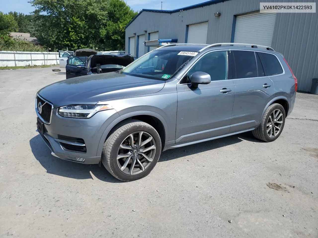 2019 Volvo Xc90 T5 Momentum VIN: YV4102PK0K1422593 Lot: 69045144