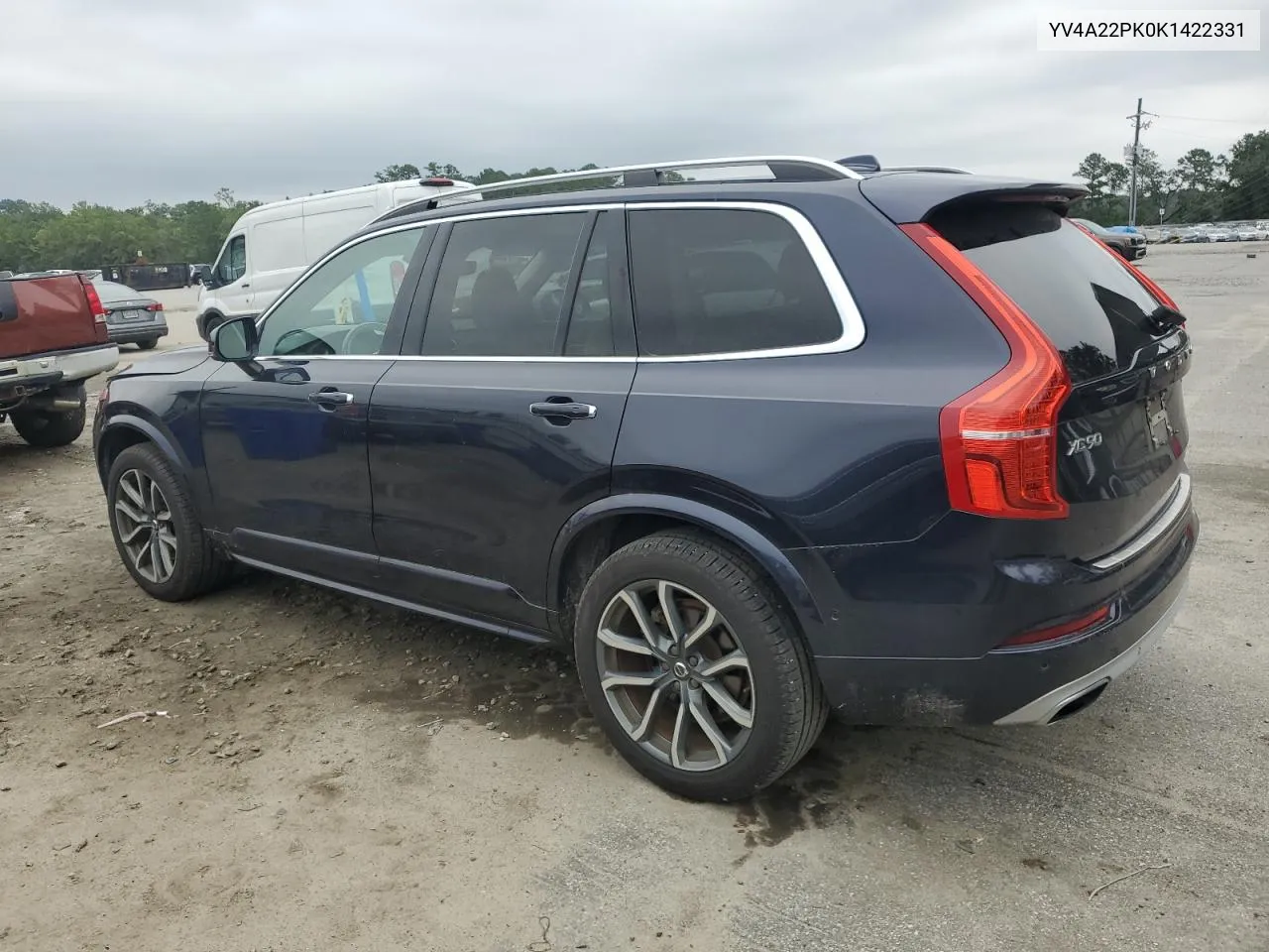 2019 Volvo Xc90 T6 Momentum VIN: YV4A22PK0K1422331 Lot: 71297784