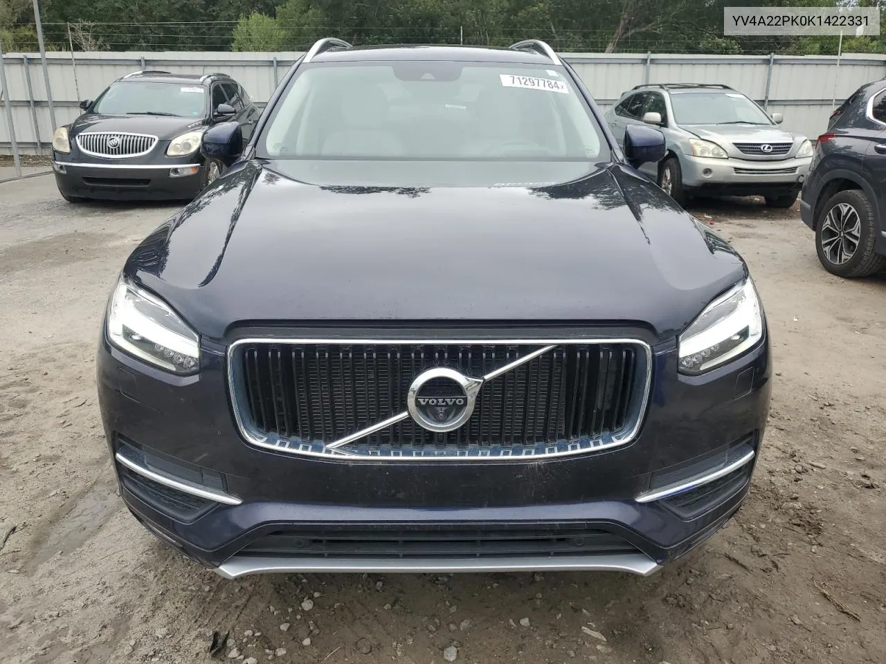 YV4A22PK0K1422331 2019 Volvo Xc90 T6 Momentum