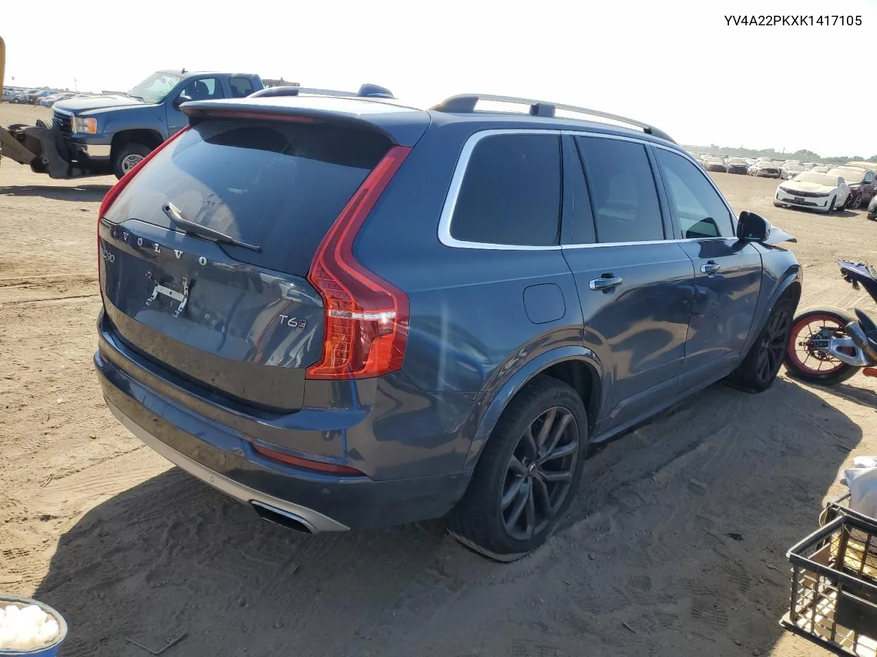 2019 Volvo Xc90 T6 Momentum VIN: YV4A22PKXK1417105 Lot: 71437784