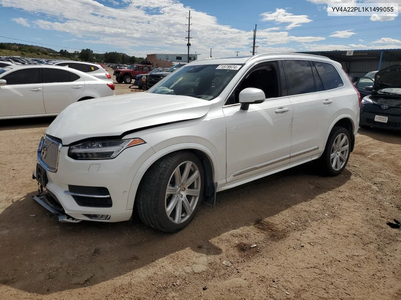 2019 Volvo Xc90 T6 Inscription VIN: YV4A22PL1K1499055 Lot: 71879974