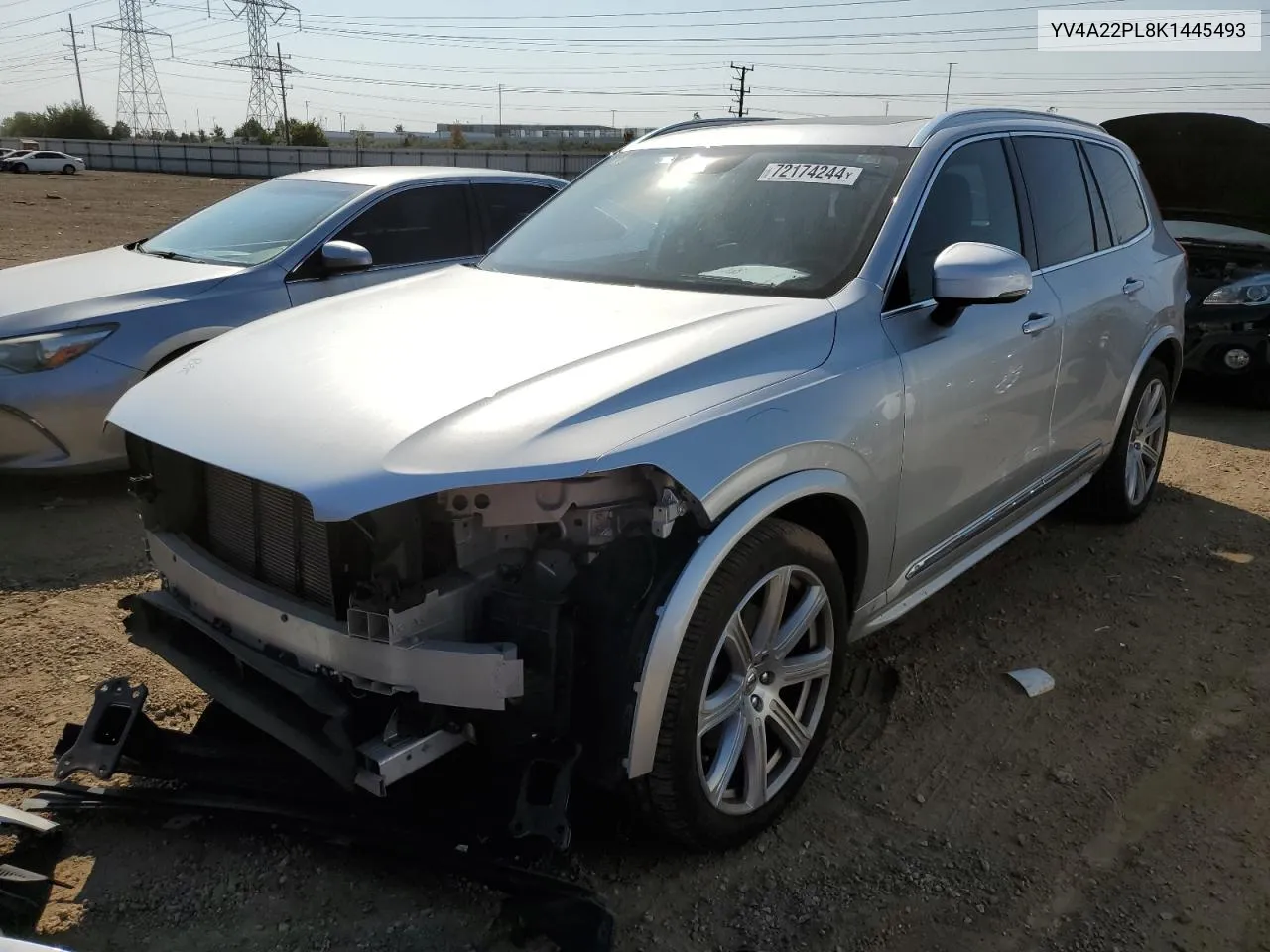 2019 Volvo Xc90 T6 Inscription VIN: YV4A22PL8K1445493 Lot: 72174244