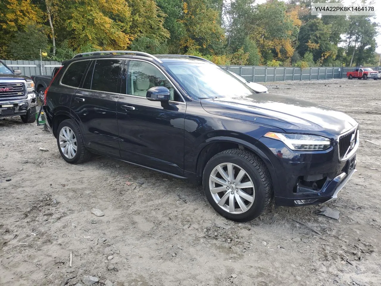 2019 Volvo Xc90 T6 Momentum VIN: YV4A22PK8K1464178 Lot: 73327874