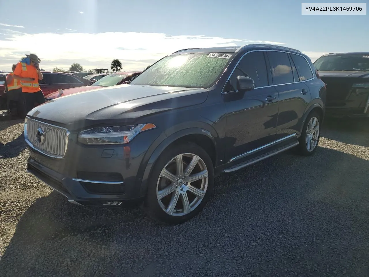 2019 Volvo Xc90 T6 Inscription VIN: YV4A22PL3K1459706 Lot: 74390904