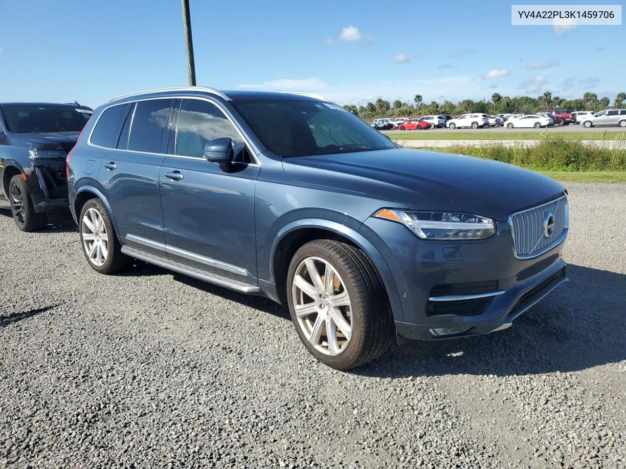 2019 Volvo Xc90 T6 Inscription VIN: YV4A22PL3K1459706 Lot: 74390904