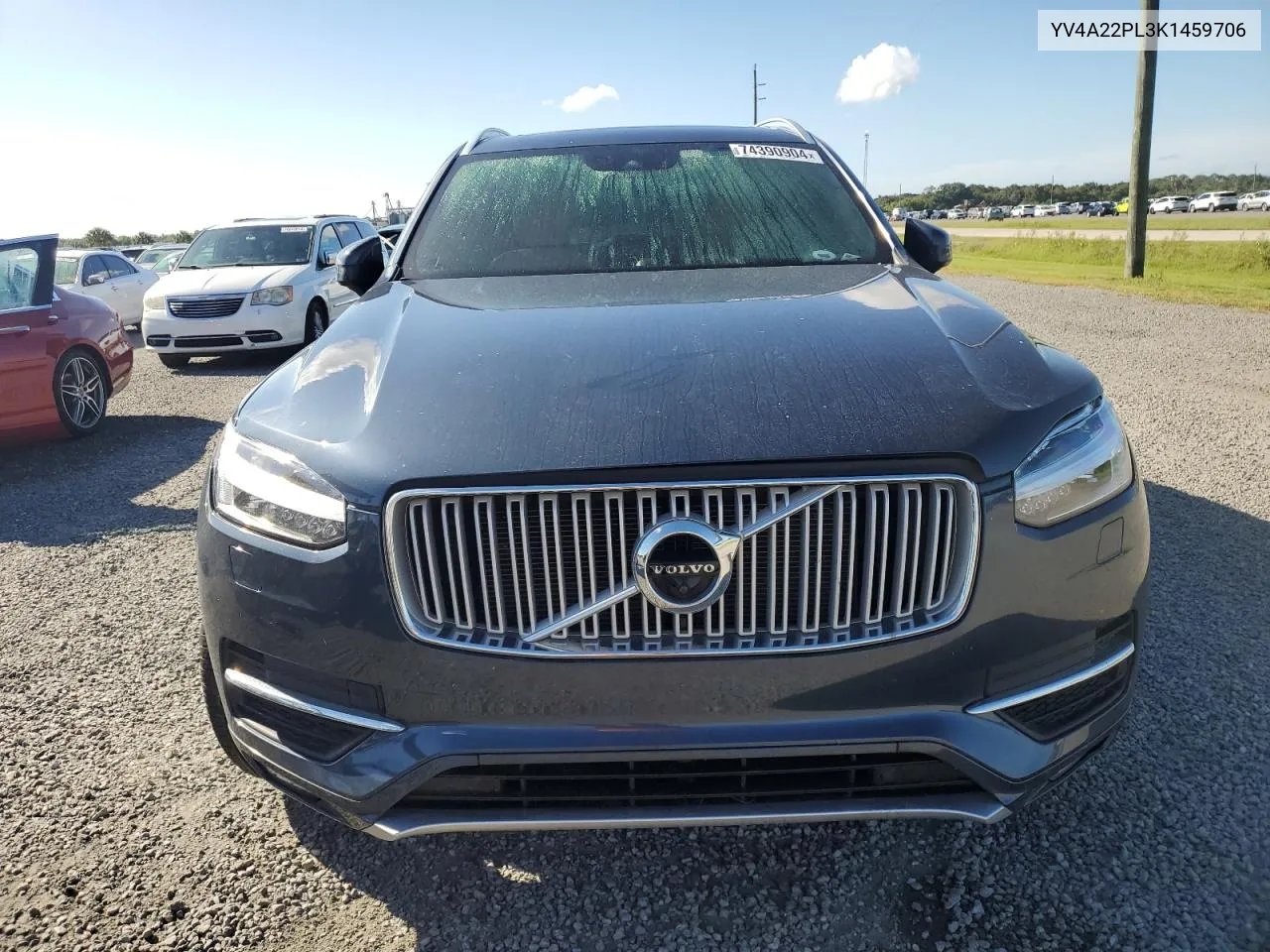 2019 Volvo Xc90 T6 Inscription VIN: YV4A22PL3K1459706 Lot: 74390904