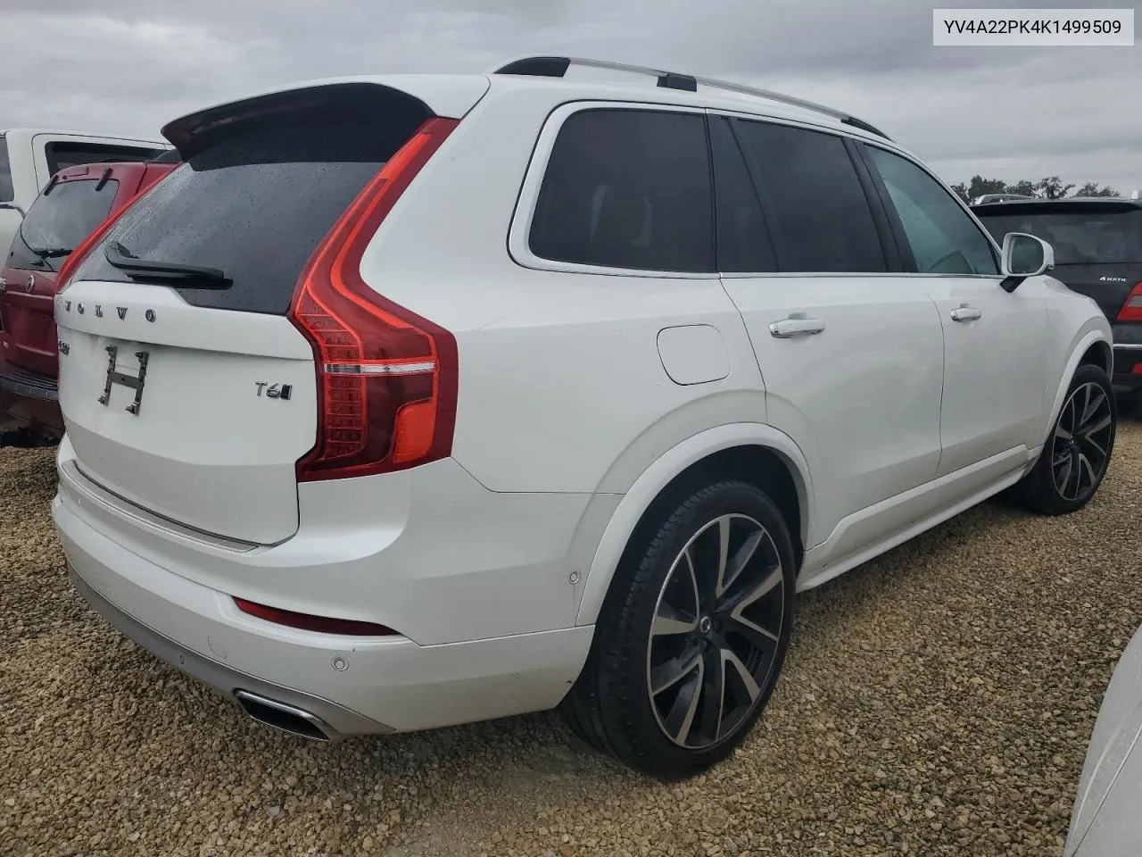 2019 Volvo Xc90 T6 Momentum VIN: YV4A22PK4K1499509 Lot: 74500534