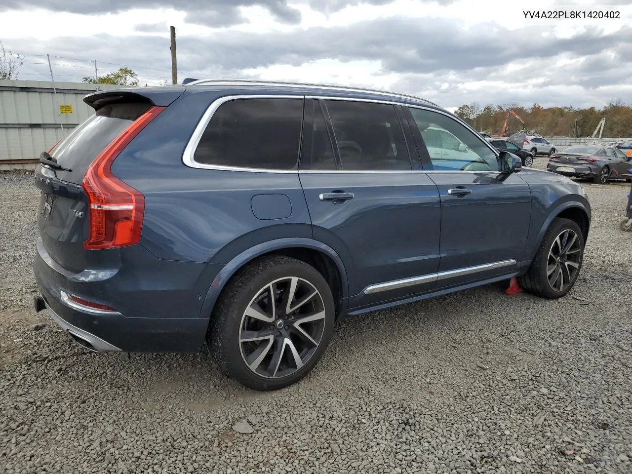 2019 Volvo Xc90 T6 Inscription VIN: YV4A22PL8K1420402 Lot: 75605534