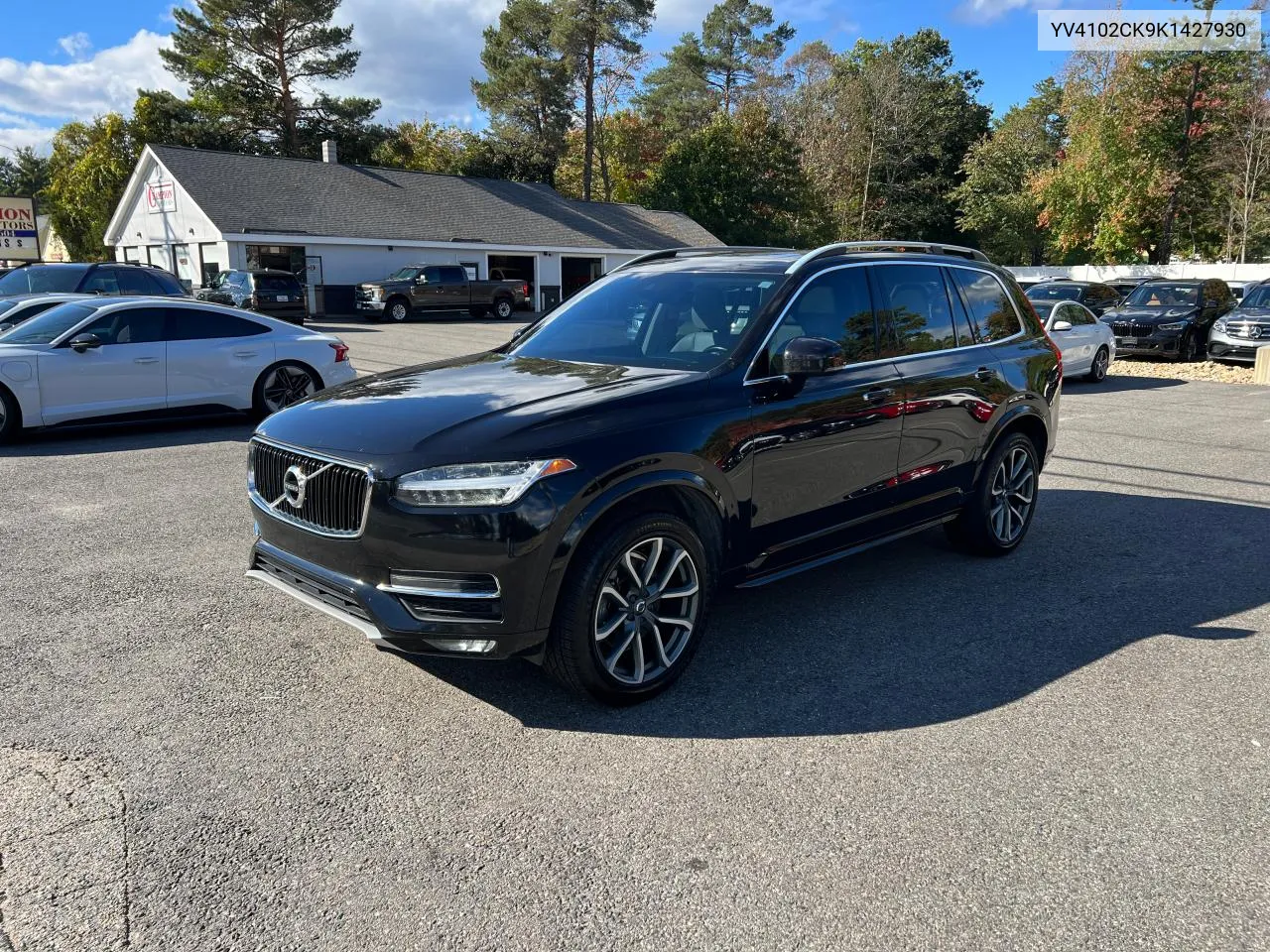 2019 Volvo Xc90 T5 Momentum VIN: YV4102CK9K1427930 Lot: 75712524