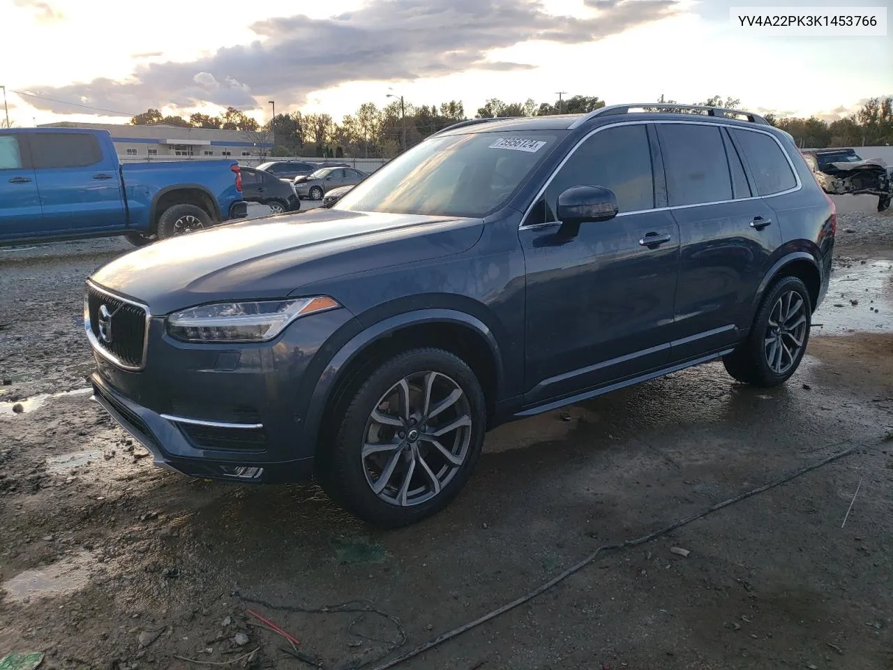 2019 Volvo Xc90 T6 Momentum VIN: YV4A22PK3K1453766 Lot: 75956124