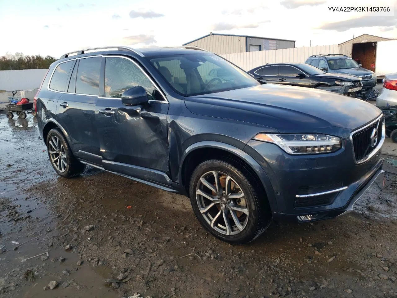 2019 Volvo Xc90 T6 Momentum VIN: YV4A22PK3K1453766 Lot: 75956124