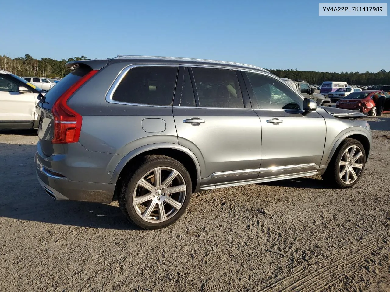 2019 Volvo Xc90 T6 Inscription VIN: YV4A22PL7K1417989 Lot: 76597144