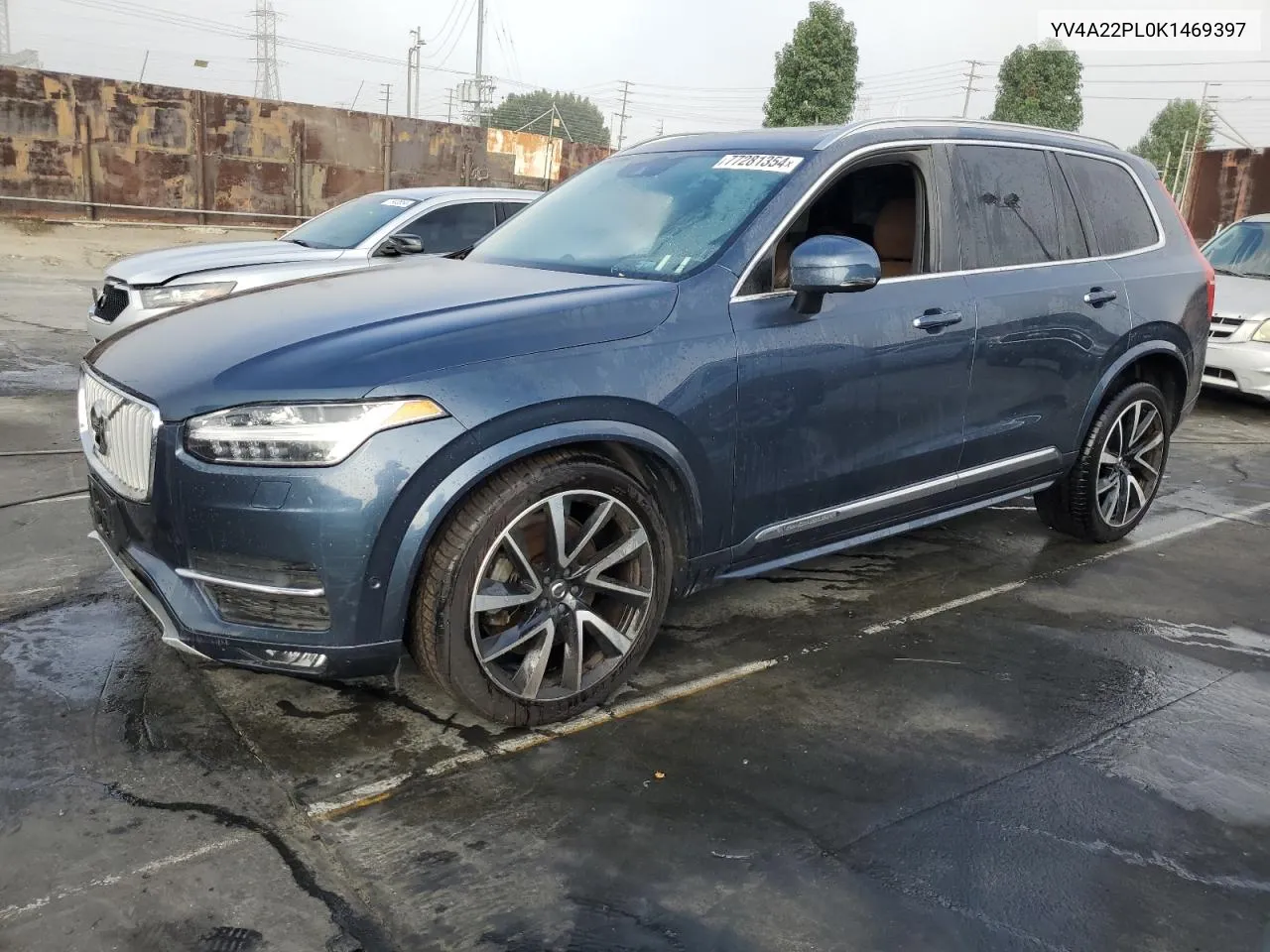 2019 Volvo Xc90 T6 Inscription VIN: YV4A22PL0K1469397 Lot: 77281354