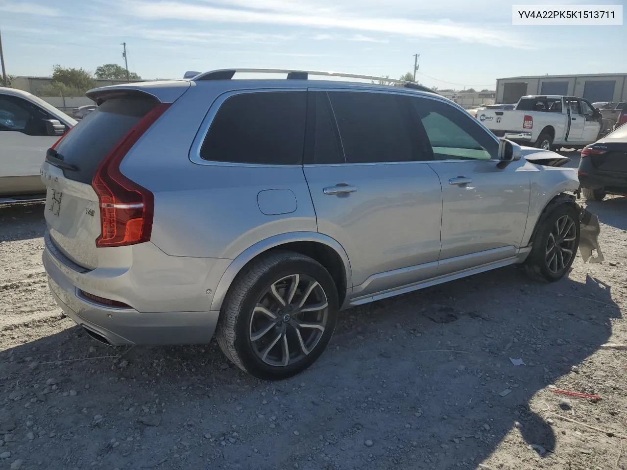 2019 Volvo Xc90 T6 Momentum VIN: YV4A22PK5K1513711 Lot: 78154854