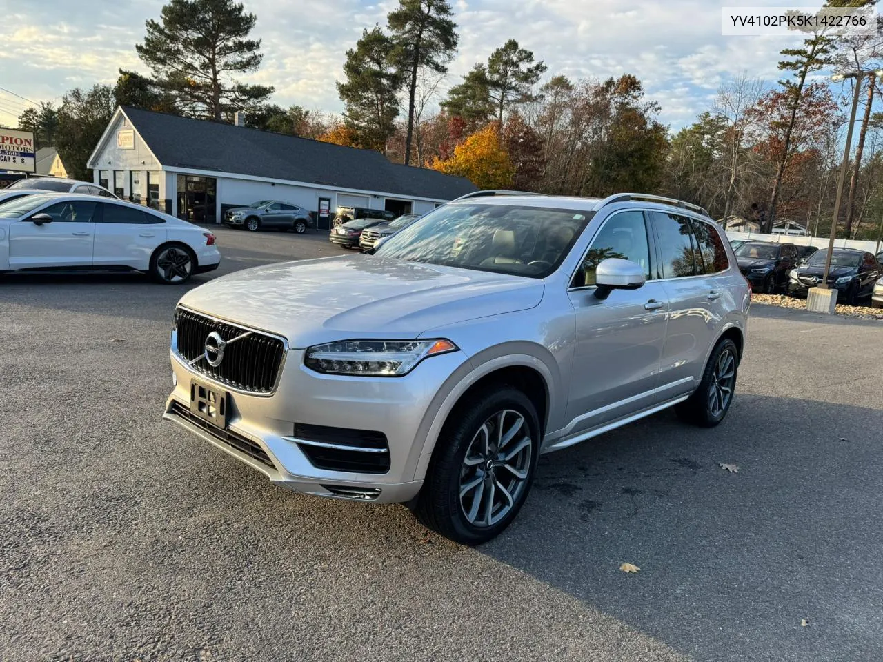 2019 Volvo Xc90 T5 Momentum VIN: YV4102PK5K1422766 Lot: 79128774