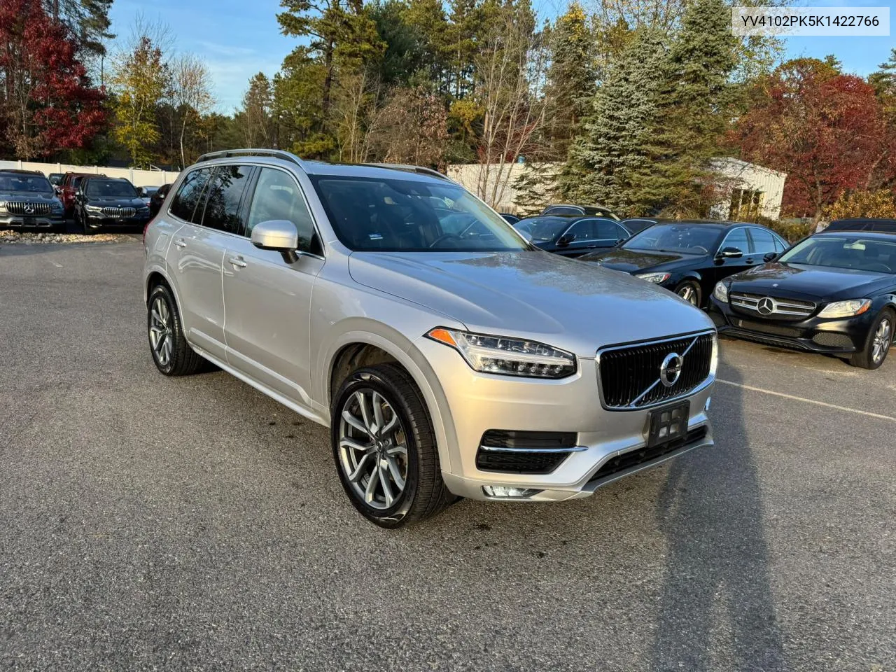 2019 Volvo Xc90 T5 Momentum VIN: YV4102PK5K1422766 Lot: 79128774