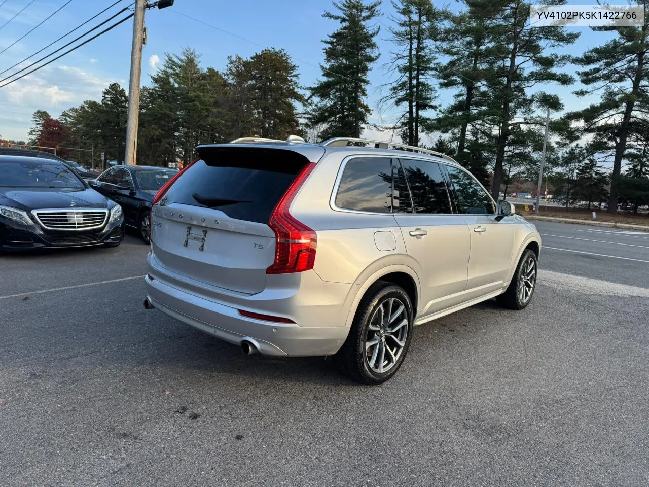 YV4102PK5K1422766 2019 Volvo Xc90 T5 Momentum