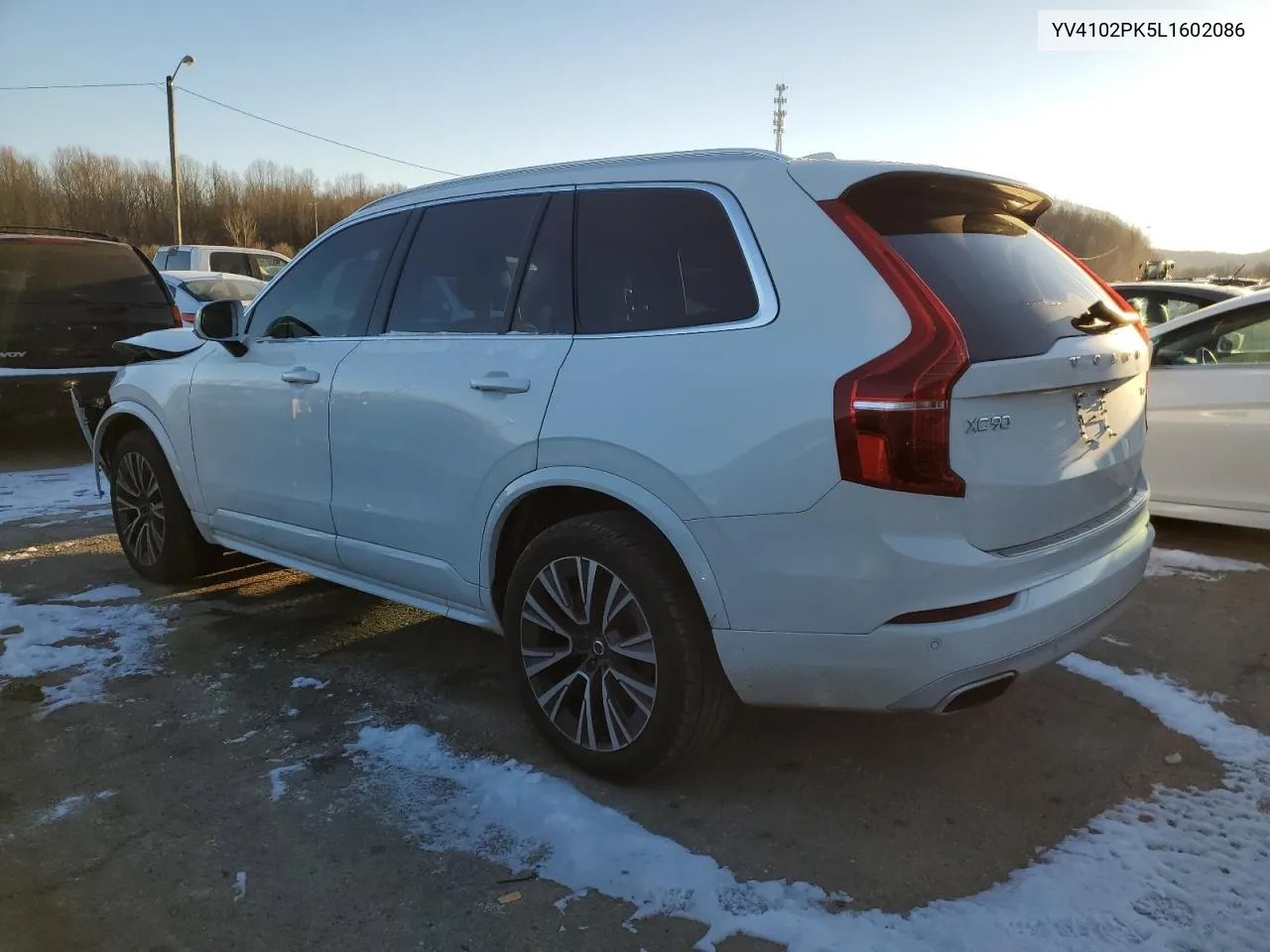 2020 Volvo Xc90 T5 Momentum VIN: YV4102PK5L1602086 Lot: 37414094