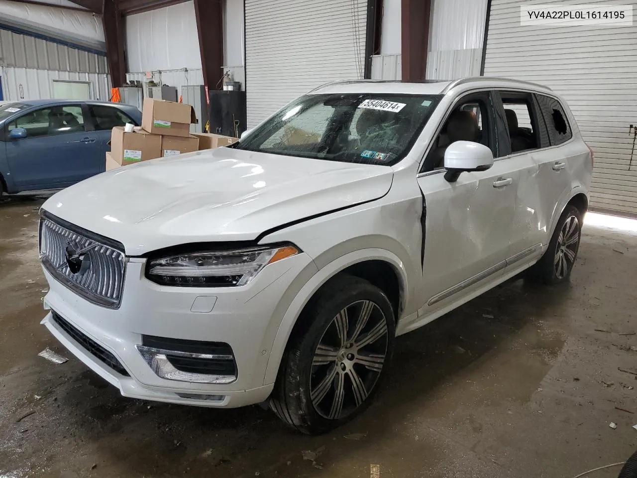 2020 Volvo Xc90 T6 Inscription VIN: YV4A22PL0L1614195 Lot: 55404614