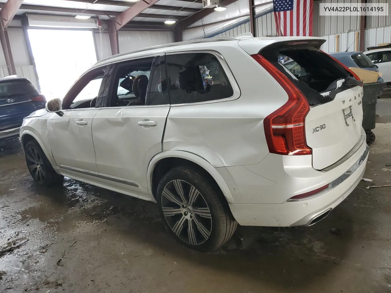 2020 Volvo Xc90 T6 Inscription VIN: YV4A22PL0L1614195 Lot: 55404614