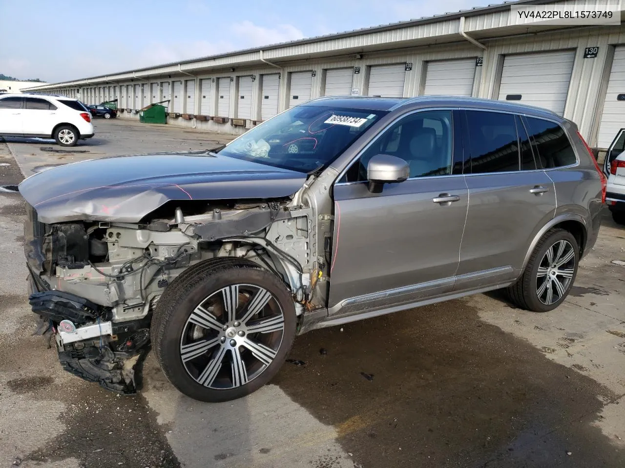 2020 Volvo Xc90 T6 Inscription VIN: YV4A22PL8L1573749 Lot: 60938734