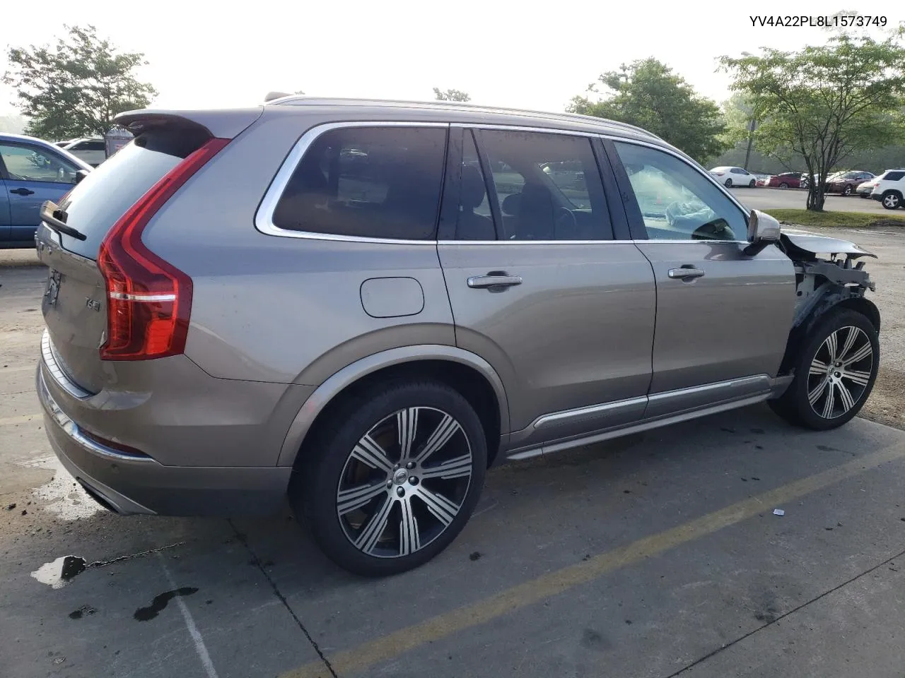 2020 Volvo Xc90 T6 Inscription VIN: YV4A22PL8L1573749 Lot: 60938734