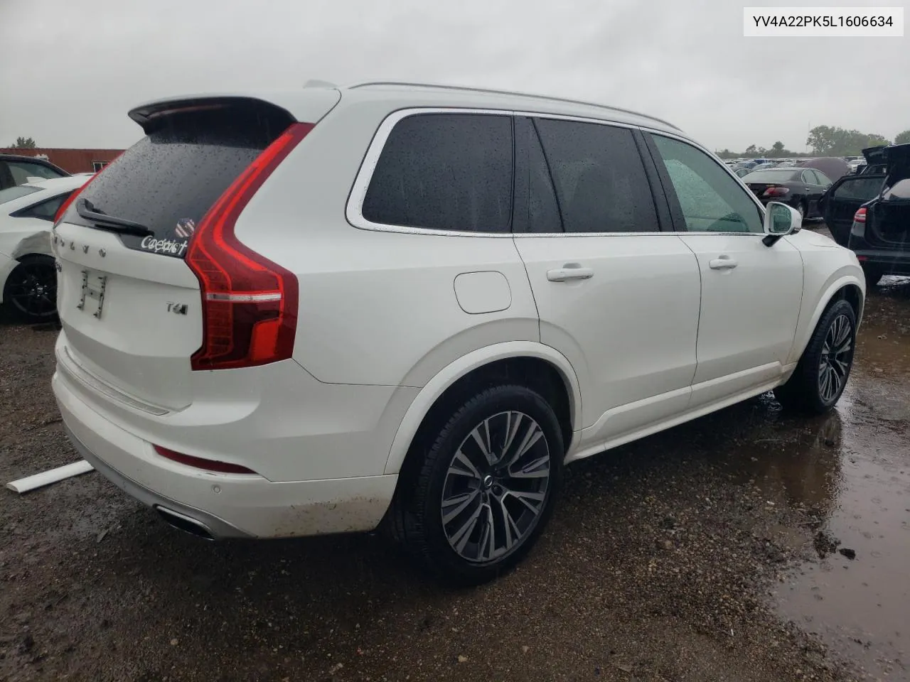 2020 Volvo Xc90 T6 Momentum VIN: YV4A22PK5L1606634 Lot: 61566024