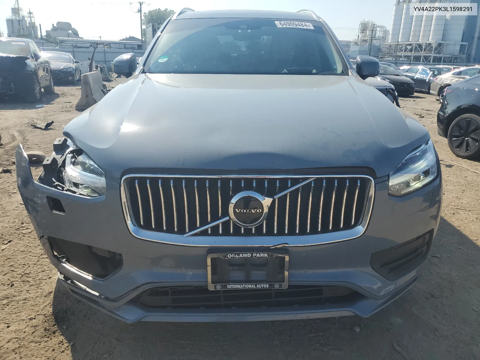 YV4A22PK3L1598291 2020 Volvo Xc90 T6 Momentum