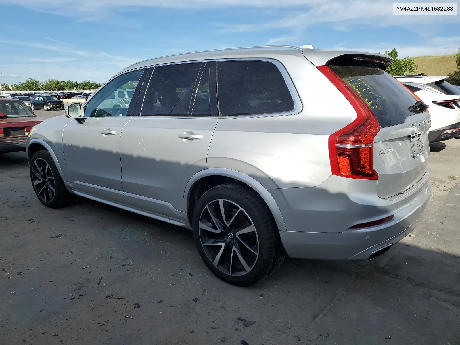 2020 Volvo Xc90 T6 Momentum VIN: YV4A22PK4L1532283 Lot: 66423494