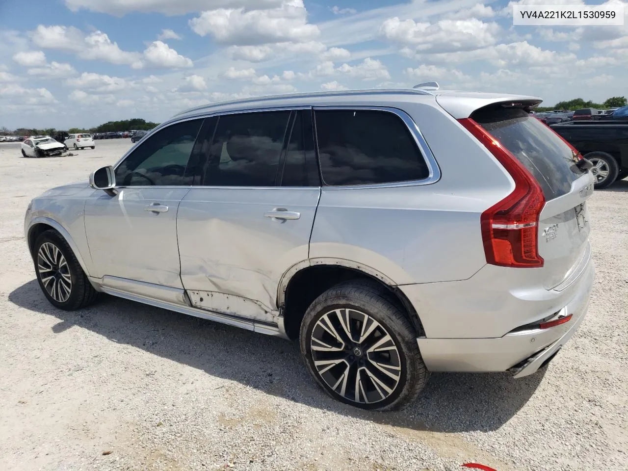 2020 Volvo Xc90 T6 Momentum VIN: YV4A221K2L1530959 Lot: 67372274