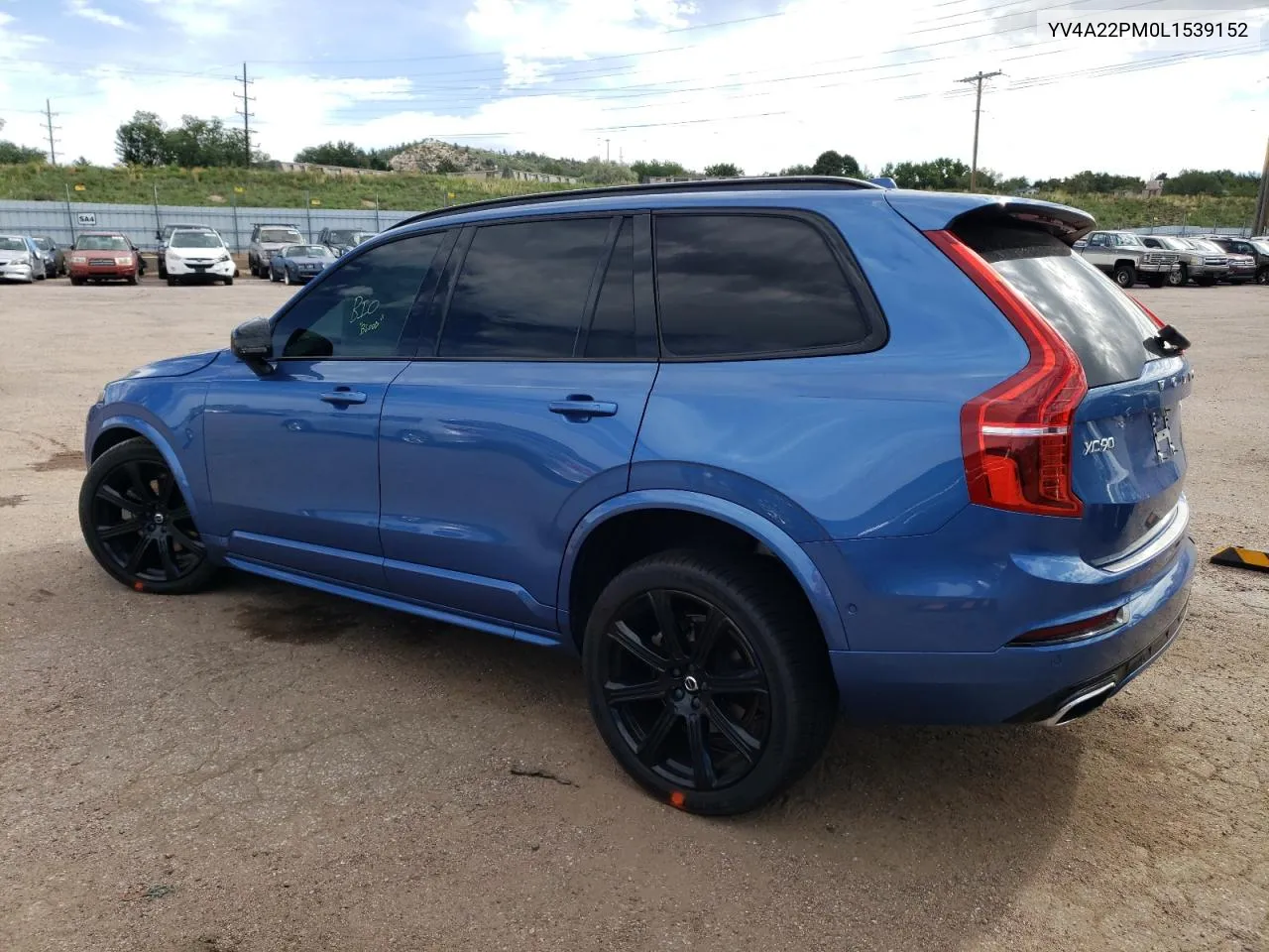 2020 Volvo Xc90 T6 R-Design VIN: YV4A22PM0L1539152 Lot: 68388064