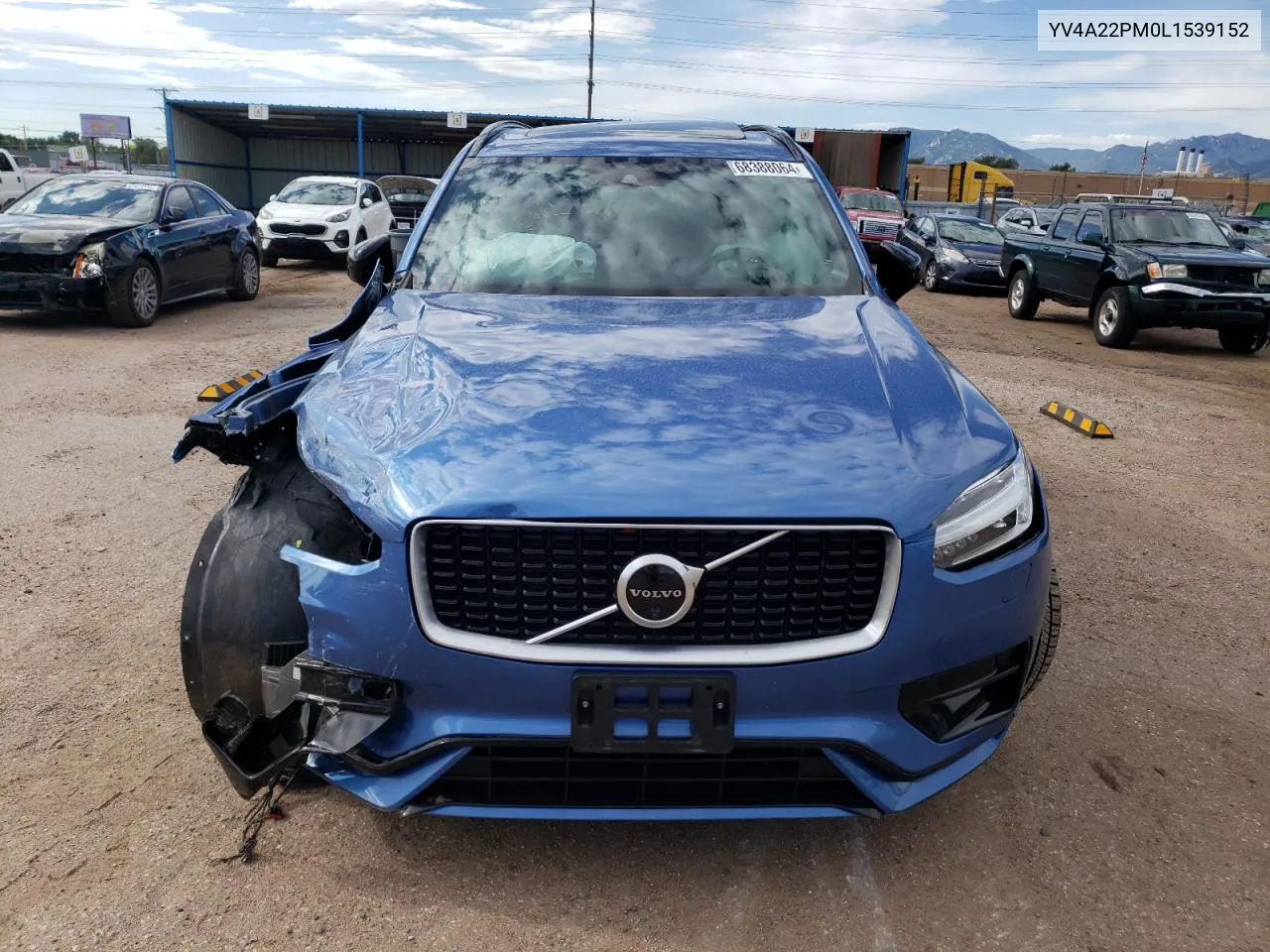 YV4A22PM0L1539152 2020 Volvo Xc90 T6 R-Design