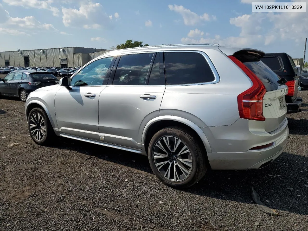 YV4102PK1L1610329 2020 Volvo Xc90 T5 Momentum