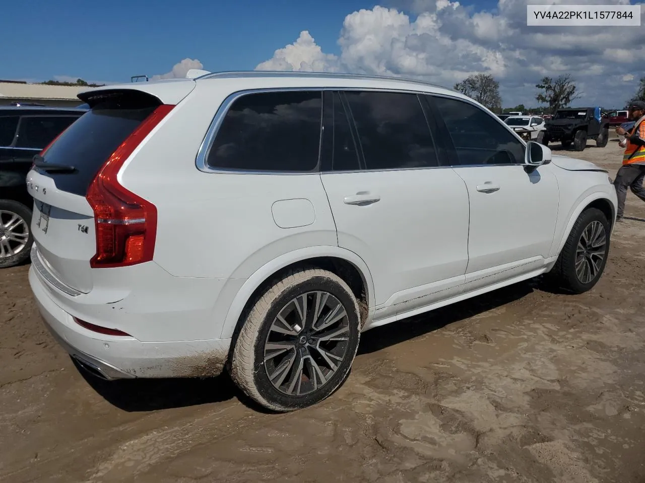 2020 Volvo Xc90 T6 Momentum VIN: YV4A22PK1L1577844 Lot: 73866424