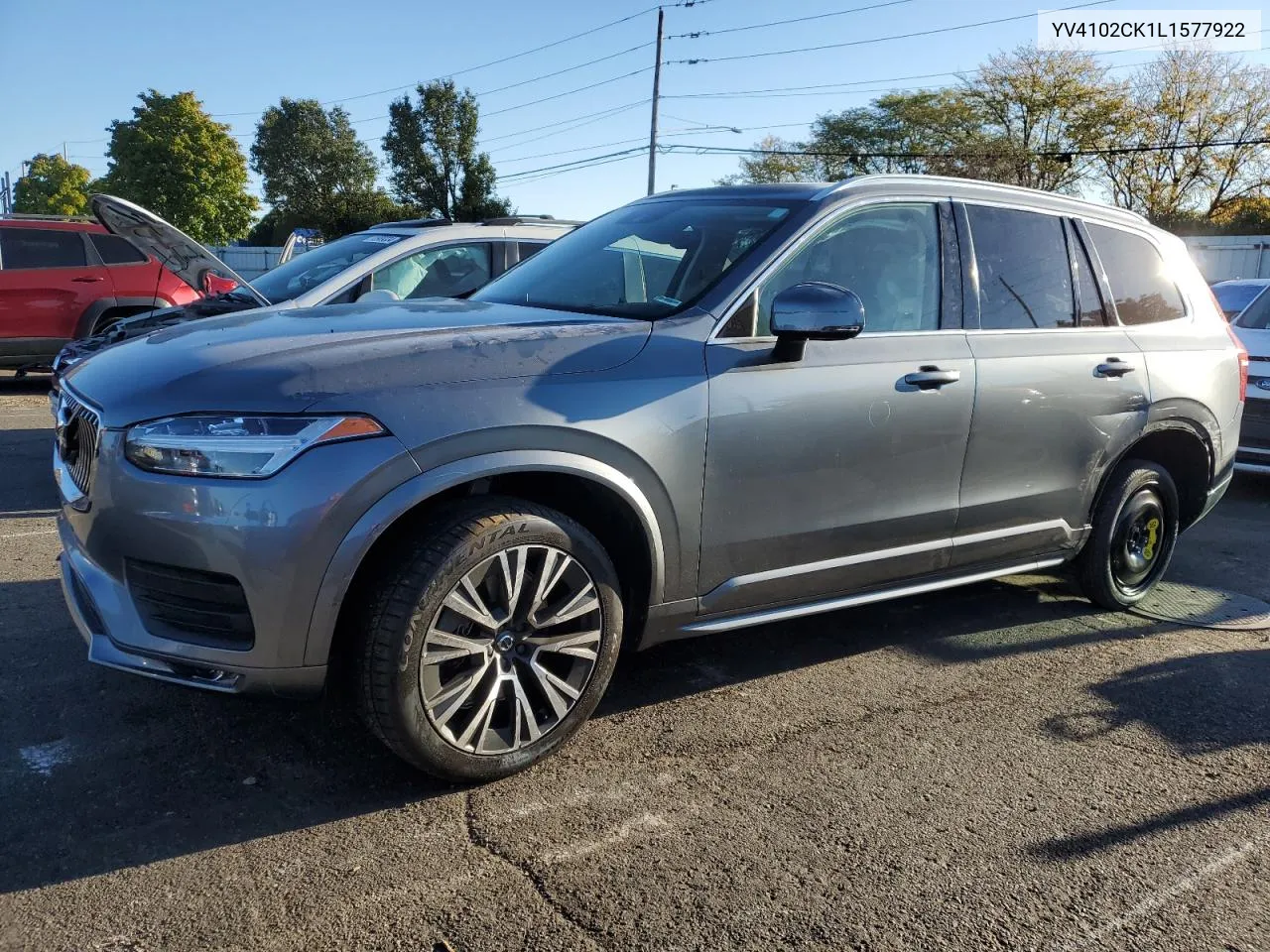 2020 Volvo Xc90 T5 Momentum VIN: YV4102CK1L1577922 Lot: 73917914