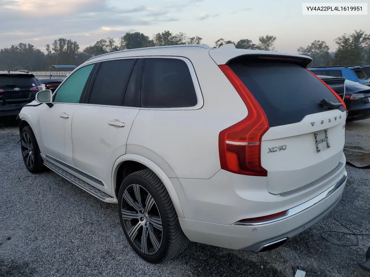 2020 Volvo Xc90 T6 Inscription VIN: YV4A22PL4L1619951 Lot: 74027884