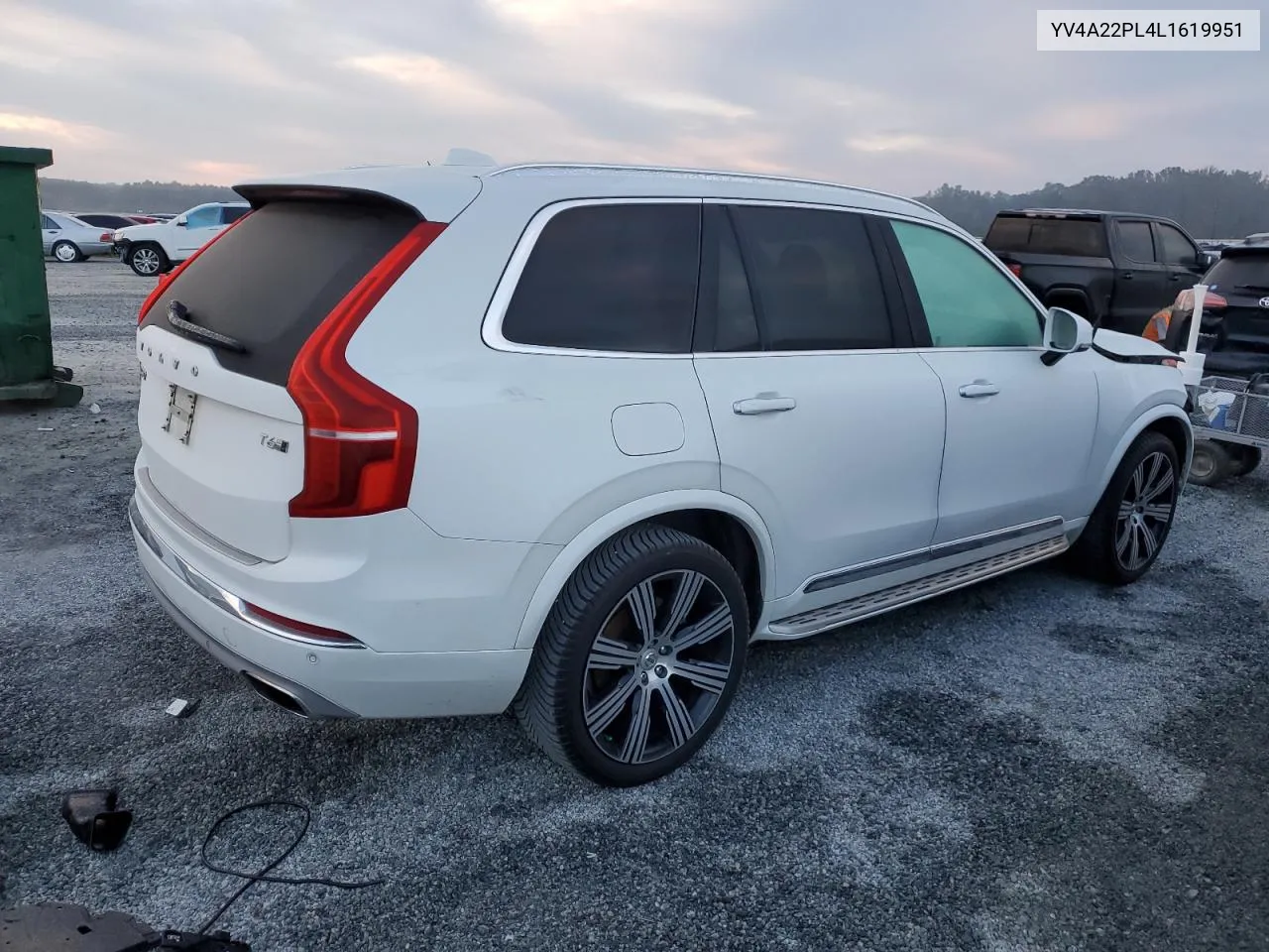 2020 Volvo Xc90 T6 Inscription VIN: YV4A22PL4L1619951 Lot: 74027884